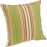 Brentwood Indoor/Outdoor Pillow 17 by 17-Inch Welt Cord, Lennar Spring