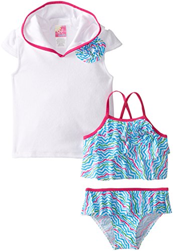 Sol Swim Baby Girls' Ziggy Zaggy Swimsuit