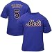 David Wright (New York Mets) Name and Number T-Shirt (Royal)