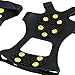Weanas® Ice and Snow Traction Cleats Universal Slip-on Stretch fit Snow Ice Spikes Crampons