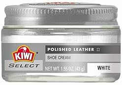 Kiwi SELECT Shoe Cream Jar - White