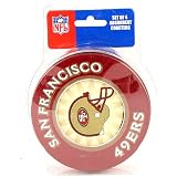 San Francisco 49ers Set of 4 Absorbant Coasters in Tin
