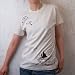 北斎プロジェクト　虫愛づる男Tシャツ