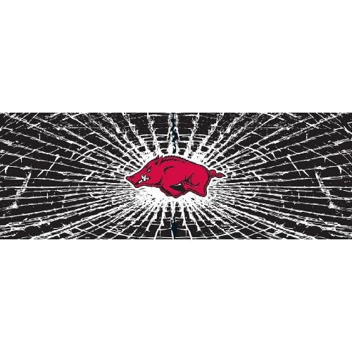 Arkansas Razorbacks Shattered Auto Rear Window Decal