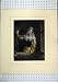C1860 Hand Coloured Beautiful Woman Gazing Window