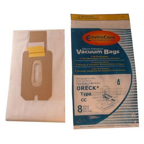 Generic Oreck Vacuum Cleaner Bags To Fit Style CC, and all XL Upright Models 8 pk.