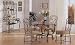 5 PIECE DINING TABLE SET - Table with Glass Top and 4 Chairs