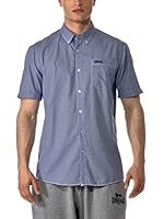 Lonsdale Camisa Hombre Ronnie (Azul Marino / Blanco)