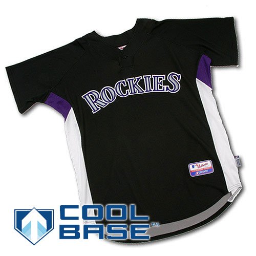 Buy Colorado Rockies Authentic COOL BASE Batting Practice Jersey by Majestic Athletic