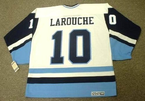 Buy PIERRE LAROUCHE Pittsburgh Penguins 1976 CCM Vintage Throwback Home Hockey Jersey