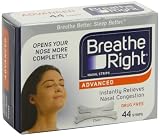 Breathe Right Advanced Nasal Strips, 44 Count