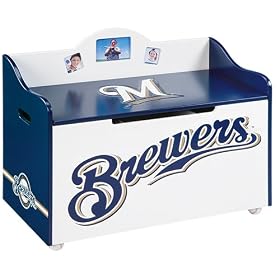 Guidecraft Milwaukee Brewers Toy Chest by GuideCraft