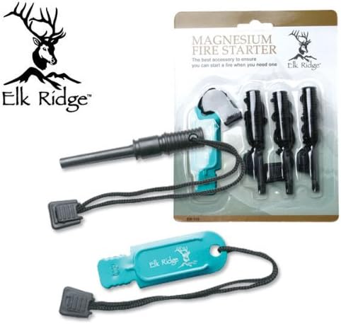 Elk Ridge 4pc Magnesium FIRE STARTER set