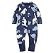 Kids Tales Baby Handed Footed Zipper Pajama Sleeper Cotton Romper(Size 4M-3T)