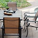 IMAGE OF Summer Winds Ashton Square Tile Top Patio Dining Set - Seats 8 - PRID018