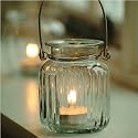 Glass Jar Votive Lantern