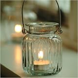 from Garden Trading Glass Jar Votive Lantern