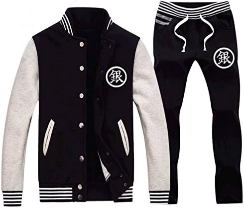 Gintama Jacket Pant Set of Two (XXL (US XL), Black)