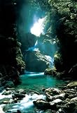 Produkt-Bild: 1art1 9006 Neuseeland - Wasserfall (d) Poster (92 x 64 cm)