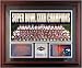 1997 Denver Broncos Framed Super Bowl XXXII Team Photo with Stats