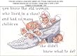 Beatrix Potter Old Woman Who Lived in a Shoe Cross Stitch Pattern