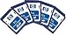 PNY L1879A HP 1 GB Secure Digital Card - 5 Pack