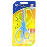 Westcott School Left and Right Handed Kids Scissors, 5-Inch, Blunt, Colors Vary (13168)