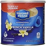 Maxwell House International Coffee French Vanilla Cafe, 29 Ounce Cans