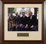 PLAYER, NICKLAUS, HOGAN, SARAZEN- THE GRANDSLAM CHAMPIONS - UNSIGNED & FRAMED - 16X20 PHOTO - 11x14 (Frame Size 22x25)