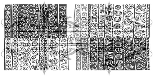 MESSY MANSION TR09 Nail Art Stamping Plate - Baby