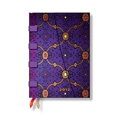 Seidenpracht Veilchen - Kalender 2012 Midi Horizontal - Paperblanks