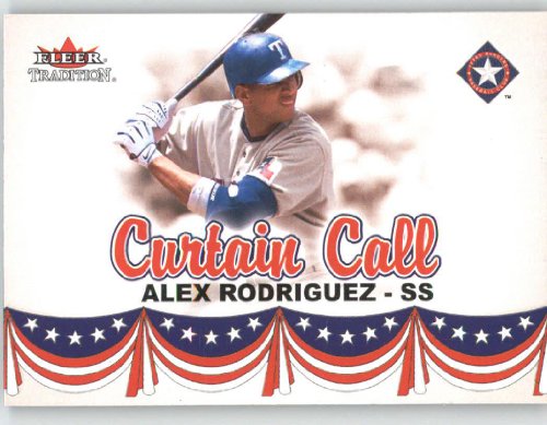 2002 Fleer Tradition Update #U384 Alex Rodriguez CC - Texas Rangers (Curtain Call) (Baseball Cards)