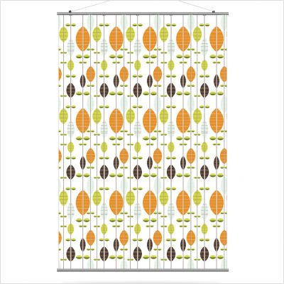Aequorea Carousel Slat in White and Sunshine Size: 24