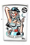 Zippo Mitch O'Connell Hello Sailor Pocket Lighter (Multi, 5 1/2 x 3 1/2 cm)