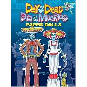 Click to buy El Dia de los Muertos: Day of the Dead/Dia de los Muertos Paper Dolls (Dover Pictorial Archive Series) <b>Paperback</b> from Amazon!