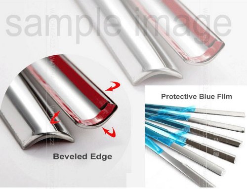 Auto Part Stainless steel Chrome Window Molding sill Lines Set Fit For 2010 2011 2012 2013 MITSUBISHI OUTLANDER SPORT ASX