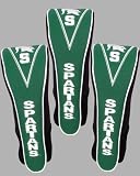 Michigan State Spartans NCAA Golf Oversized Club/Driver Head Cover (Set of 3) NCAA College Athletics