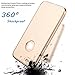 iPhone 7 Case, Roybens 3 in 1 Ultra Thin and Slim Hard Case Coated Non Slip Matte Surface with Electroplate Frame for Apple iPhone 7 (4.7