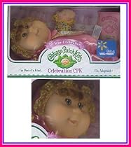 25Th Anniversary Celebration Newborn CPK Girl W/Light Brown hair Brown eyes & dimple in cheek