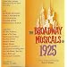 The Broadway Musicals of 1925