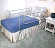 `Full Length Home Bed Rails (pr) Powder-Coated Steel Adj. `Full Length Home Bed Rails (pr) Powder-Coated Steel Adj.