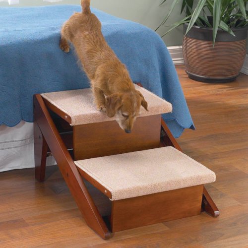 2 Step - Cherry Pine Dog Ramp / Steps