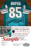 Mark ''Super'' Duper Autographed/Hand Signed Jersey - Miami Dolphins