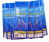 ProFish Sabiki Fishing Rigs Saltwater Gnats 12 Pack