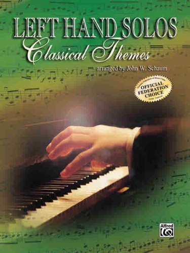 Left-Hand Solos -- Classical Theme, Bk 1: Left Hand Alone (Schaum Method Supplement)