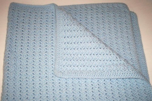 New beautiful Baby Crochet Crib Size Blanket