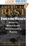 America's Best: IndustryWeek's Guide to World-Class Manufacturing Plants