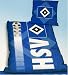 DFB Fussball Bettw�sche HSV Hamburger Sportverein Schuss 135/200 cm