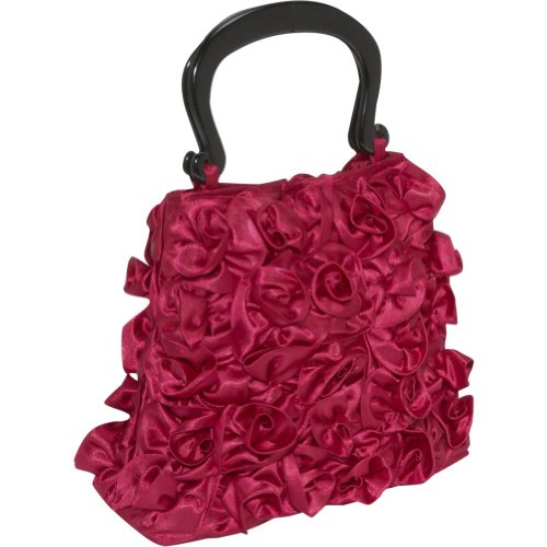 Mad Style Taffeta Rose Small Clutch