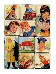 School Days Mighty Magnets Set of 10